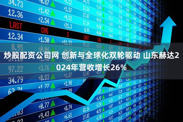炒股配资公司网 创新与全球化双轮驱动 山东赫达2024年营收增长26%